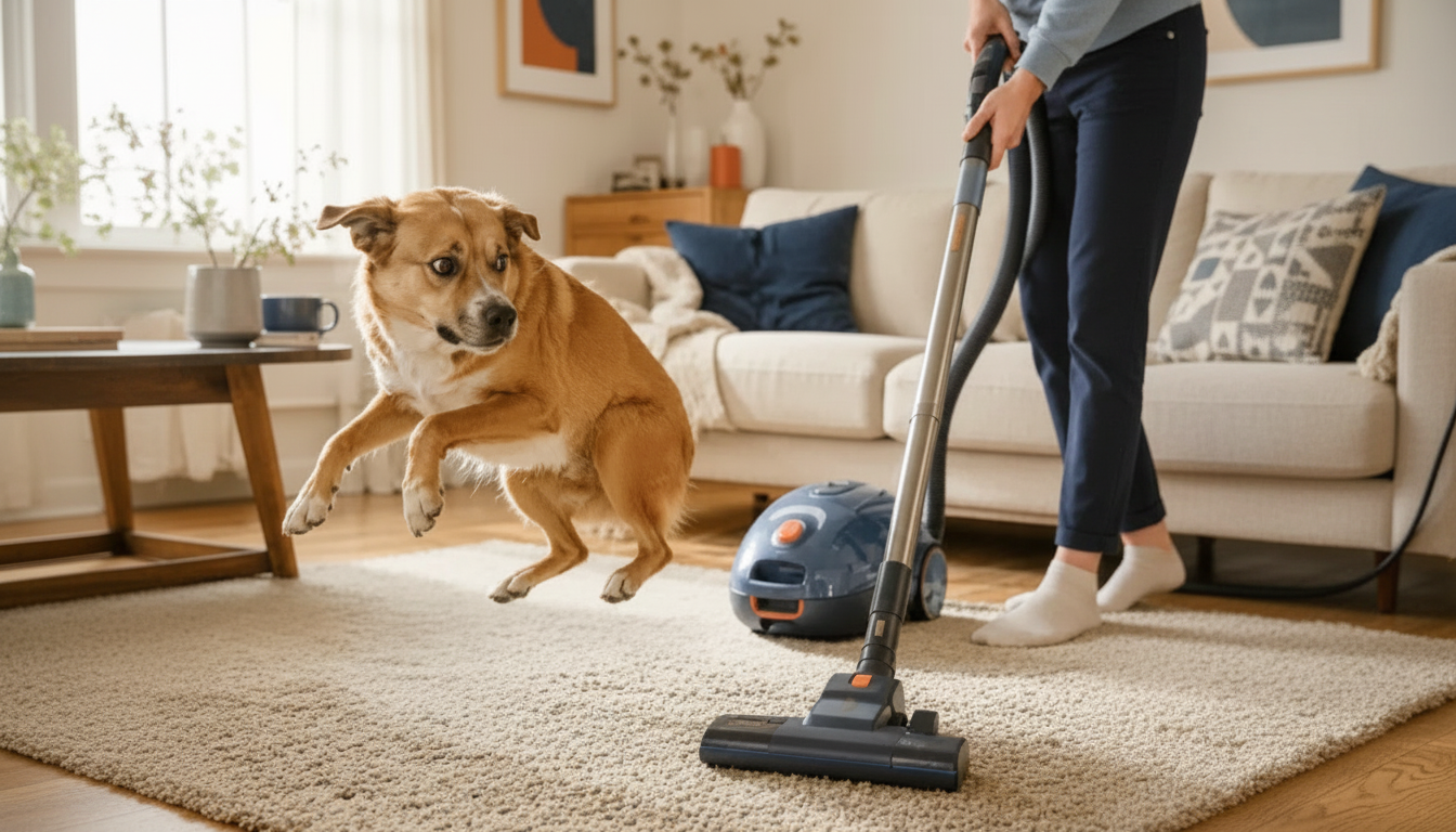 Vacuum Types and Pet Stress: Upright, Canister, Stick, Robot